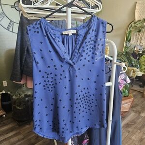Loft small sleeveless top